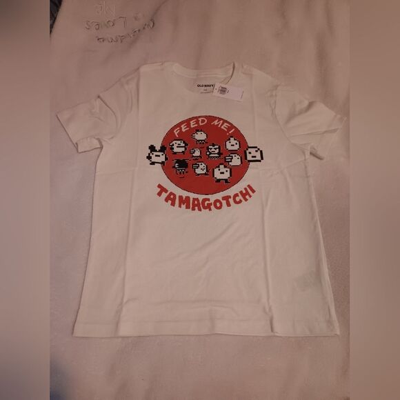 Old Navy Tamagachi Gender-Neutral Graphic T-Shirt NWT - Picture 1 of 5